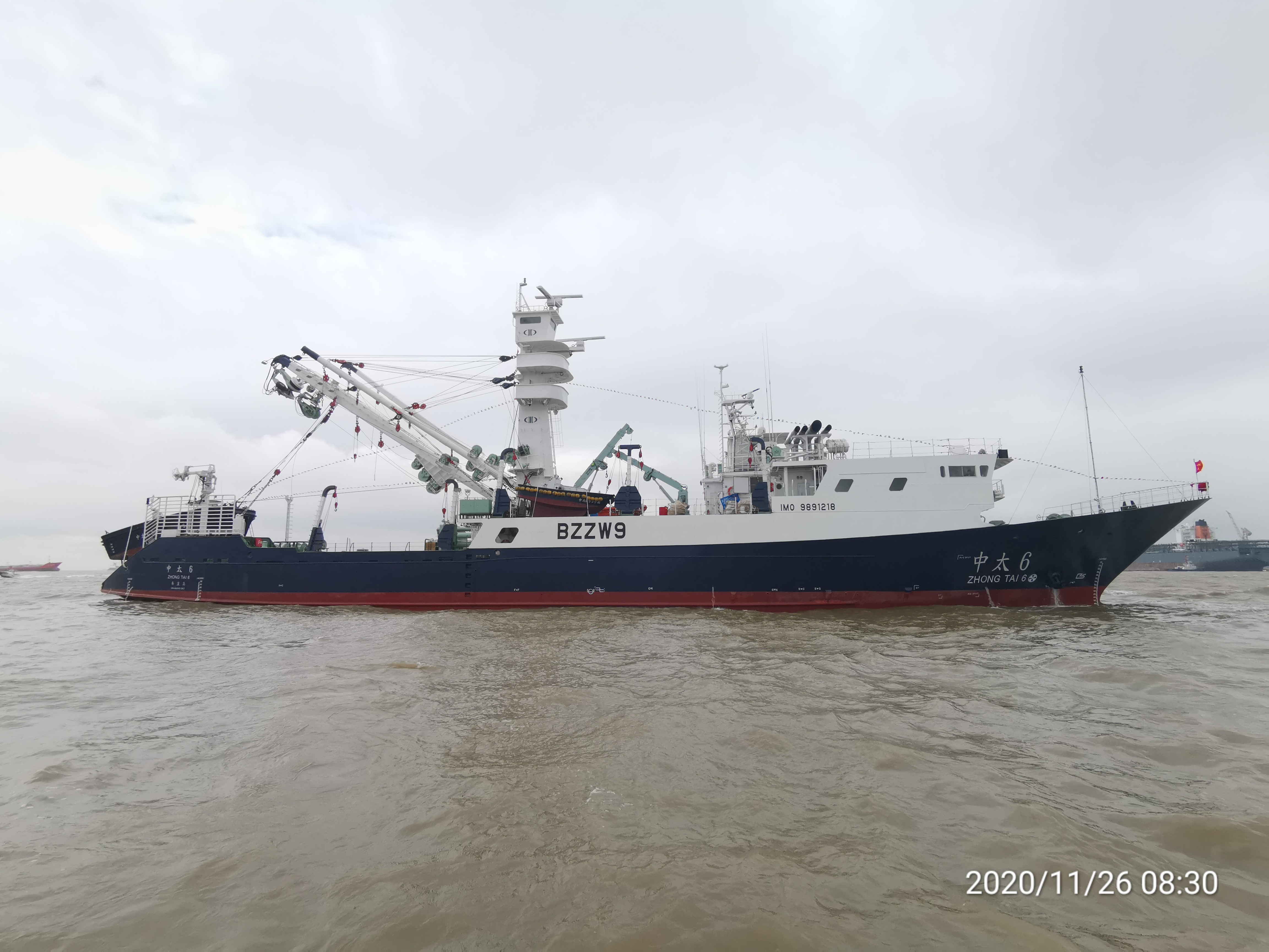 ZHONG TAI 6 (VID: 12017) | Record of Fishing Vessels